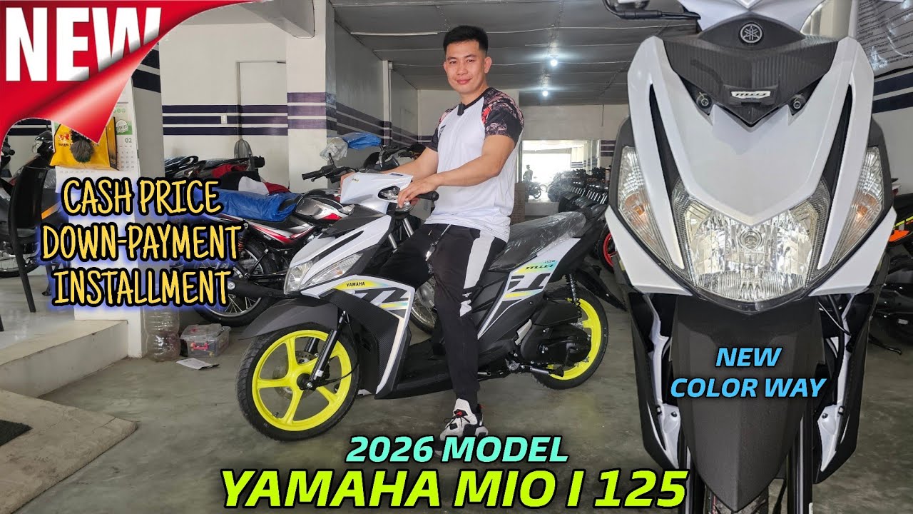 Yamaha Mio i 125 New Color 2026 model