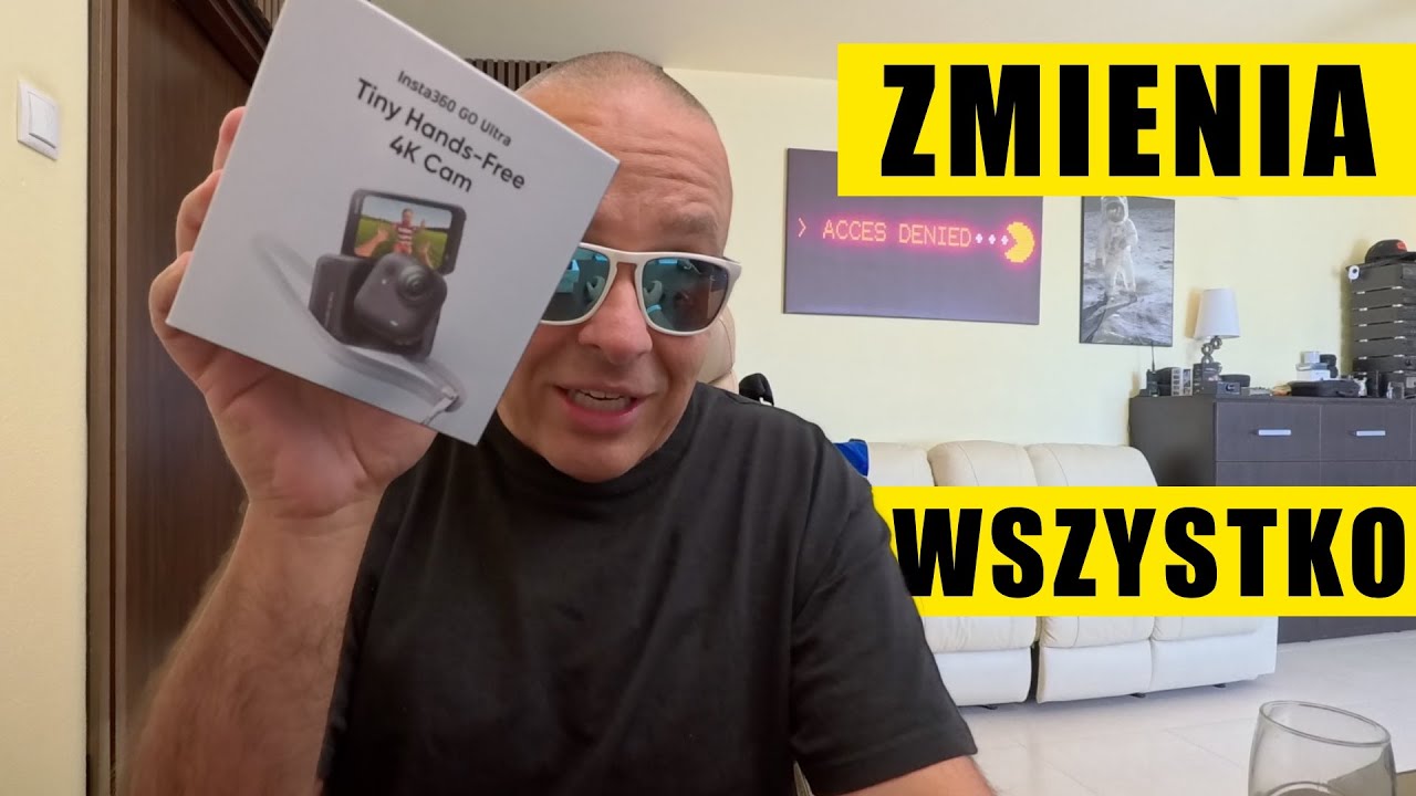 Insta360 GO Ultra miniaturowa kamera z micro SD i  bezprzewodowym mikrofonem