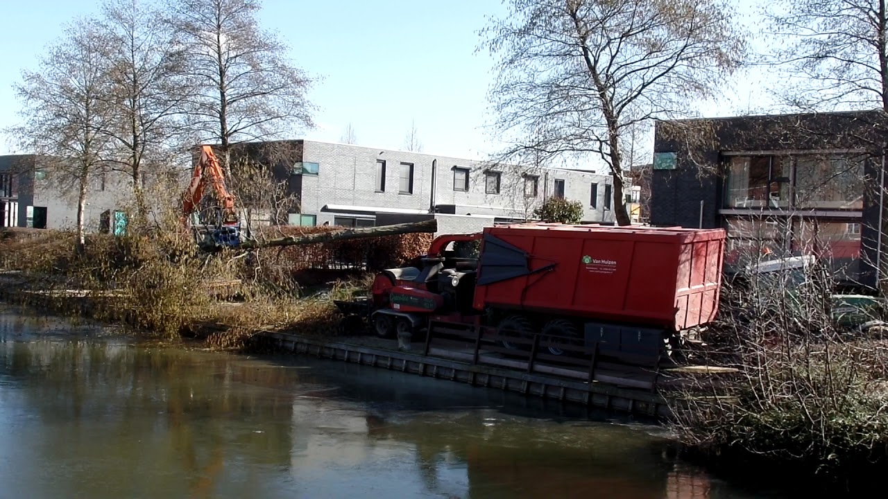 Bomen kappen en versnipperen - Van Huizen Groenvoorziening