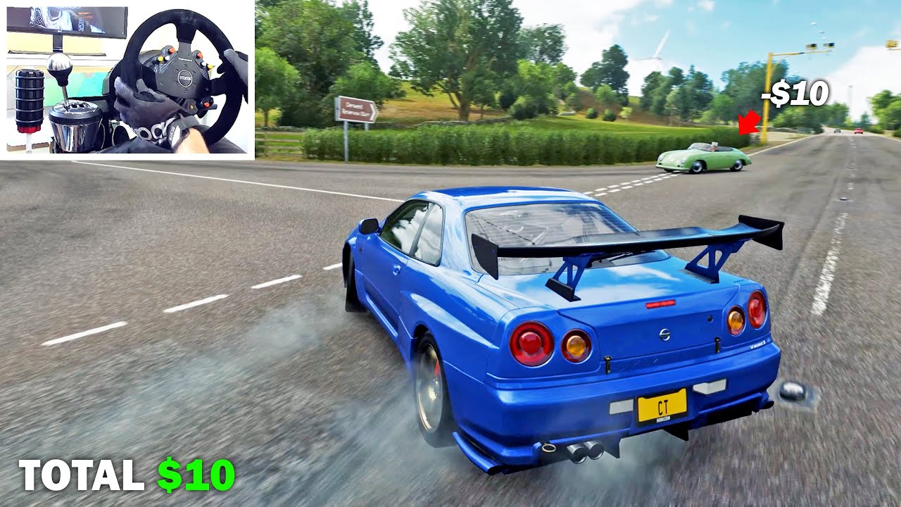 Every Time I Crash I Donate to Charity! - Forza Horizon 4 Drifting Challenge + Giveaway!