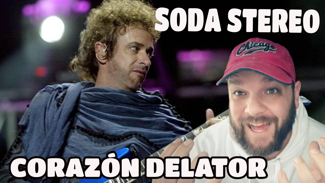 SODA STEREO | CORAZÓN DELATOR | CANTANTE ESPAÑOL REACCIONA, SALVAJES!😈