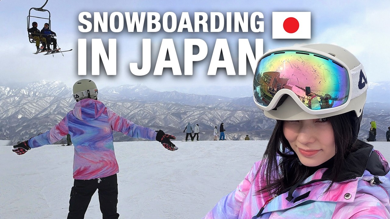 Snowboarding in Hakuba as a Beginner (Harder Than I Expected)