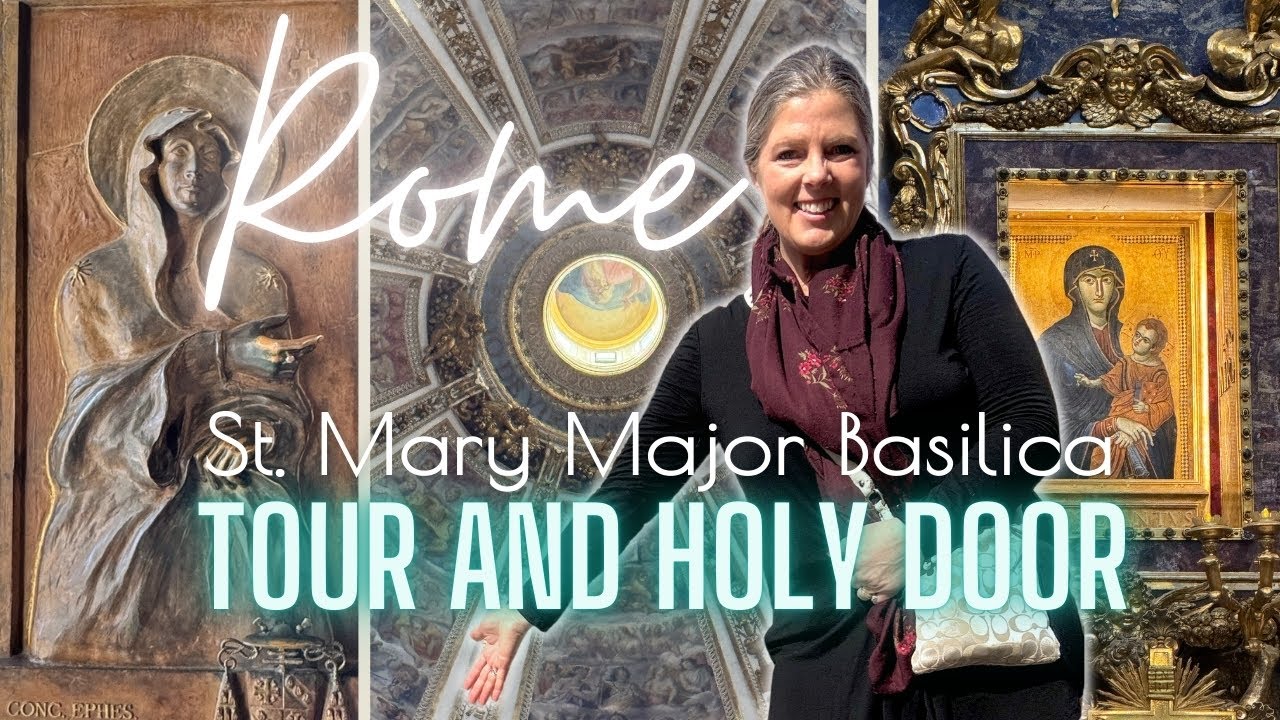 ROME Tour at St. Mary Major Basilica Entering the Holy Door