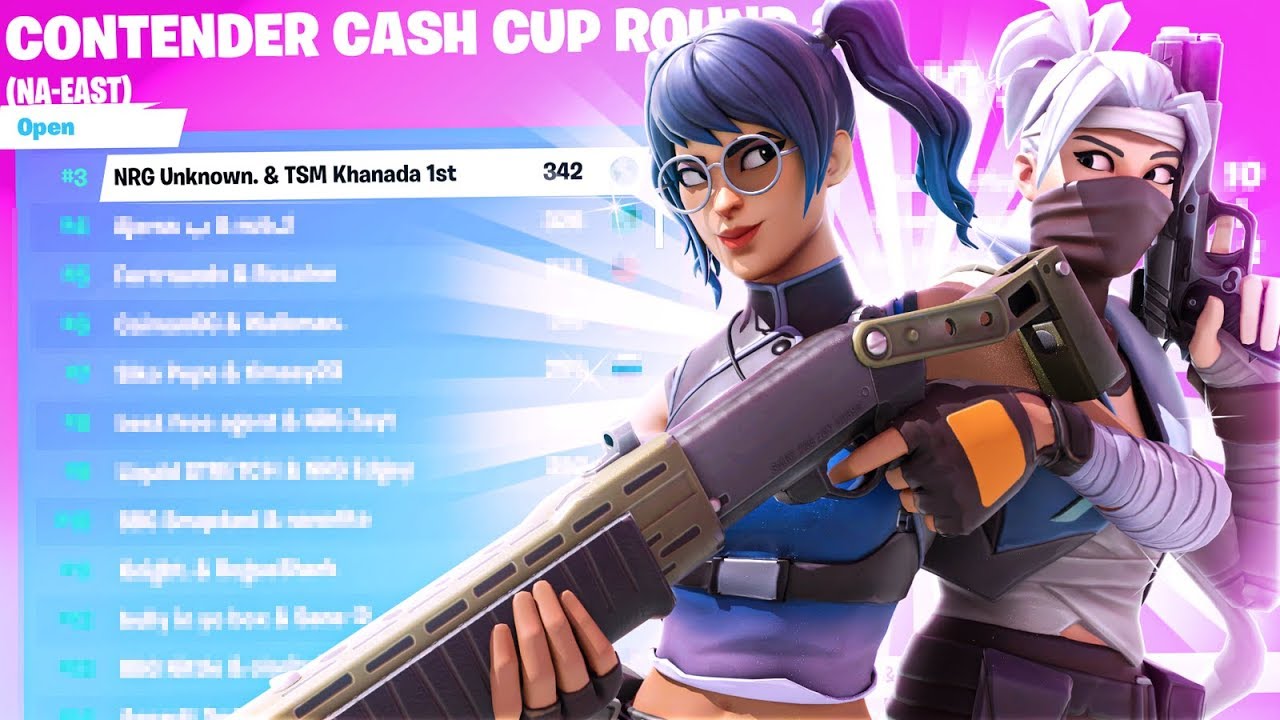 HOW WE GOT 3RD PLACE IN THE DUOS CASH CUP AND WON $2000 | NRG Unknown & TSM Khanada