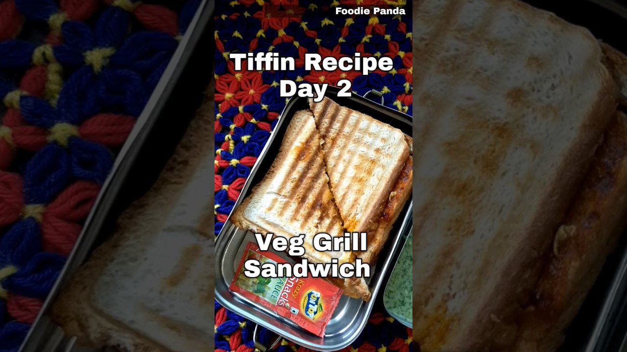 Episode 2 of Tiffin Recipe ❤️🍱 #grillsandwich #sandwich #sandwichrecipe #tiffinbox #lunchbox #cheese