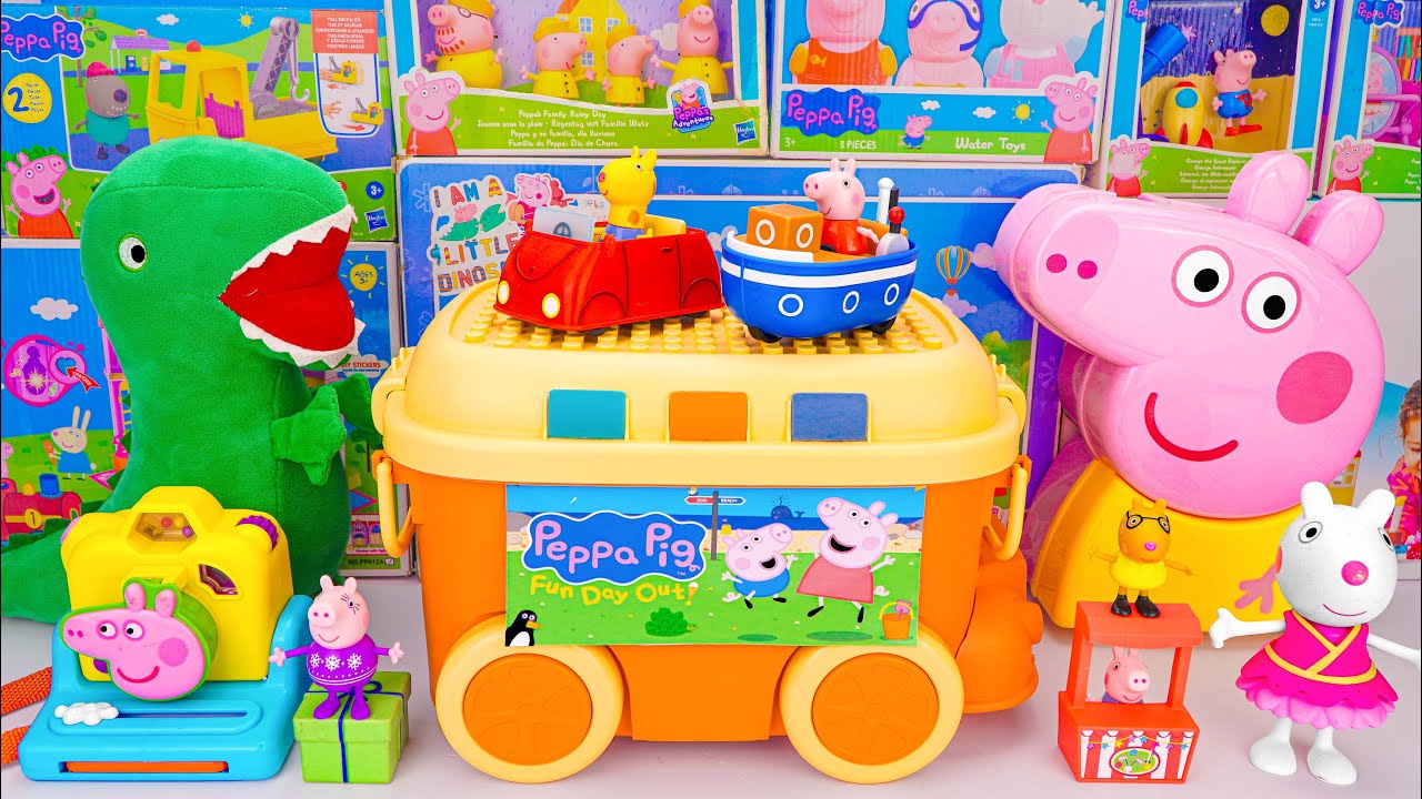 112 Minutes Satisfying with Unboxing Cute Peppa Pig Toys Collection | Review Toys