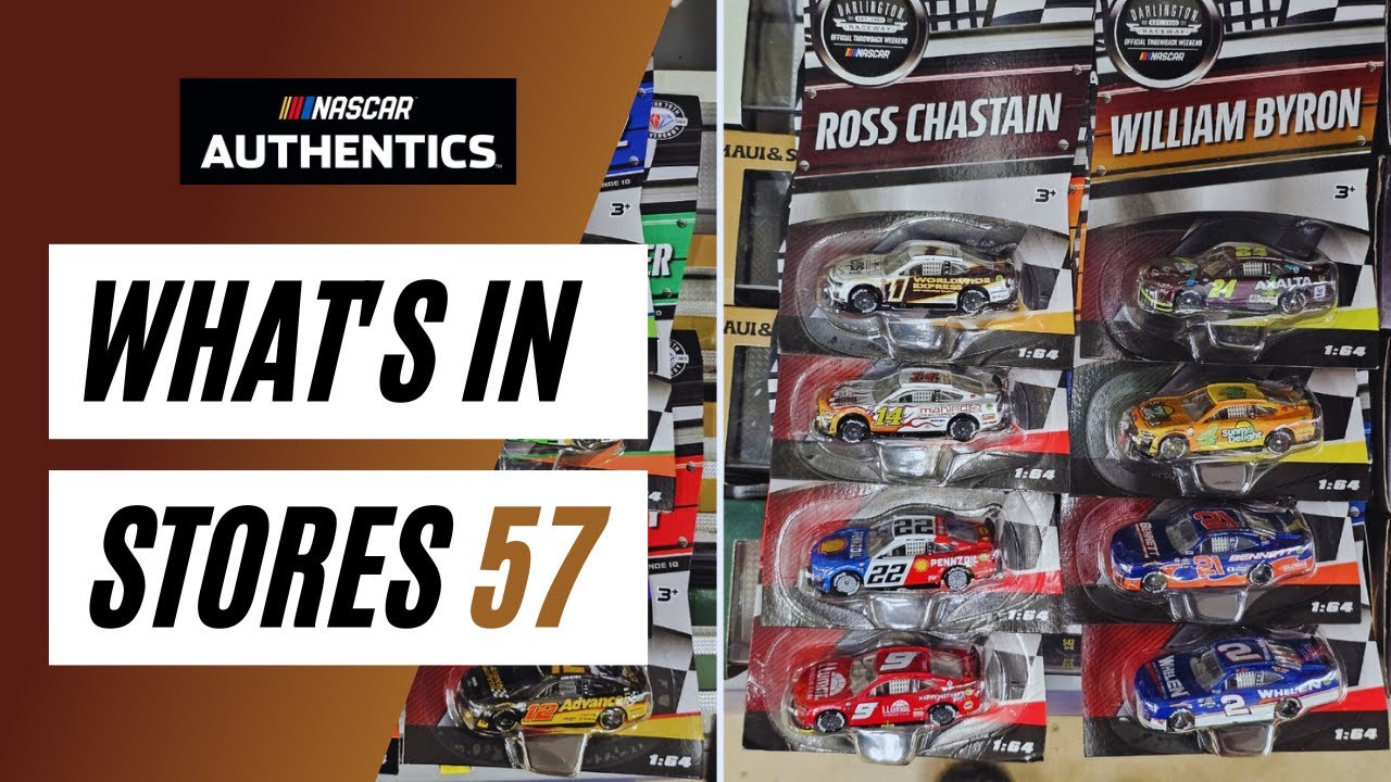 **WHAT'S IN STORES 57** NASCAR Authentics/Winner's Circle MEGA DIE-CAST HAUL