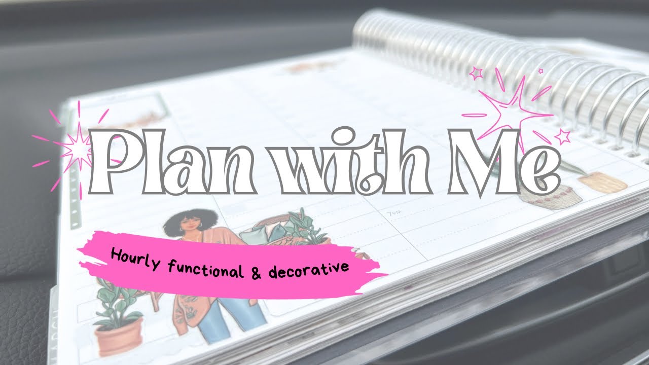Plan with Me &bull; April Easter Week &bull; New Rongrong Spring PET Planner Spread &bull; Decorative & Functional