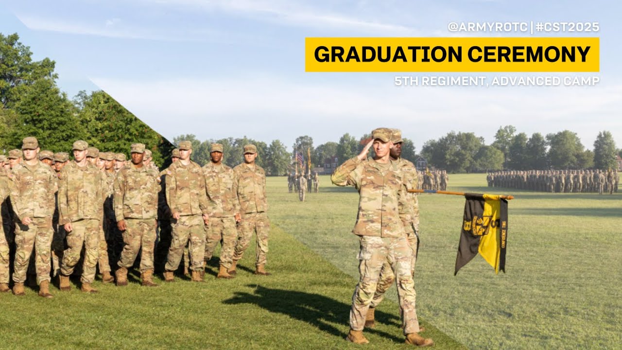CST 5th Regiment Advanced Camp 2025 Graduation