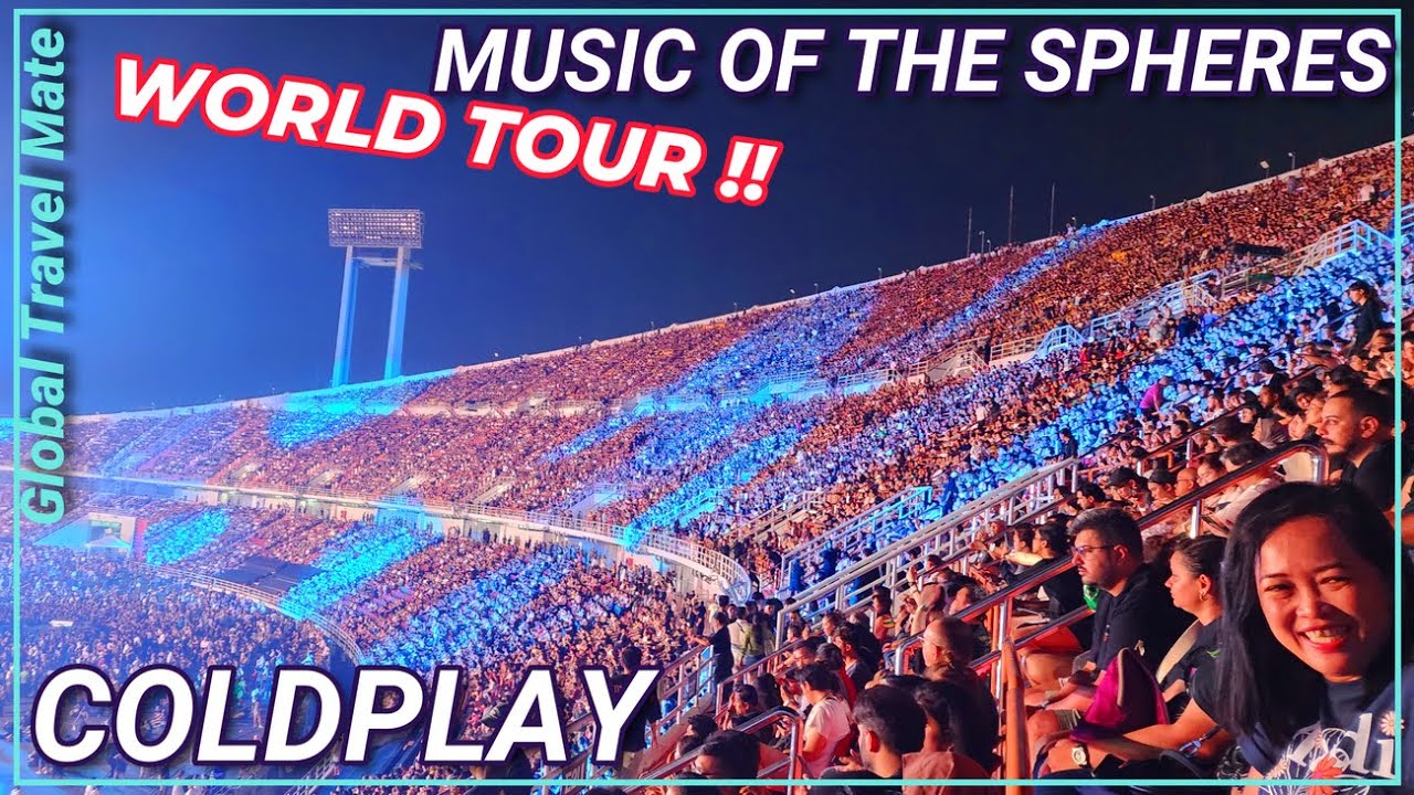 Coldplay Live Concert Music Of The Spheres World Tour Bangkok 🇹🇭 Thailand