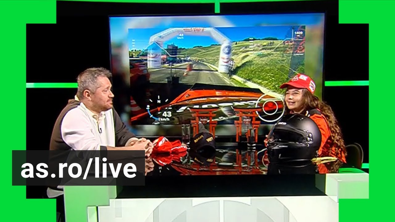 Natalia Iocsak la AS.ro LIVE, partea a 3-a. ”Suntem doar eu cu tata la concurs, nu avem mecanici”