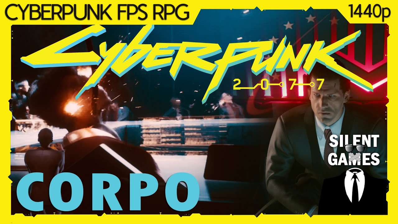 Cyberpunk 2077 Corpo Lifepath Intro/Opening act - PC Gameplay (No commentary) 1440p