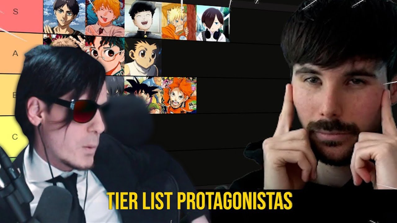 Kalathras reacciona a iLutv a MEJORES PERSONAJES DEL ANIME TIER LIST