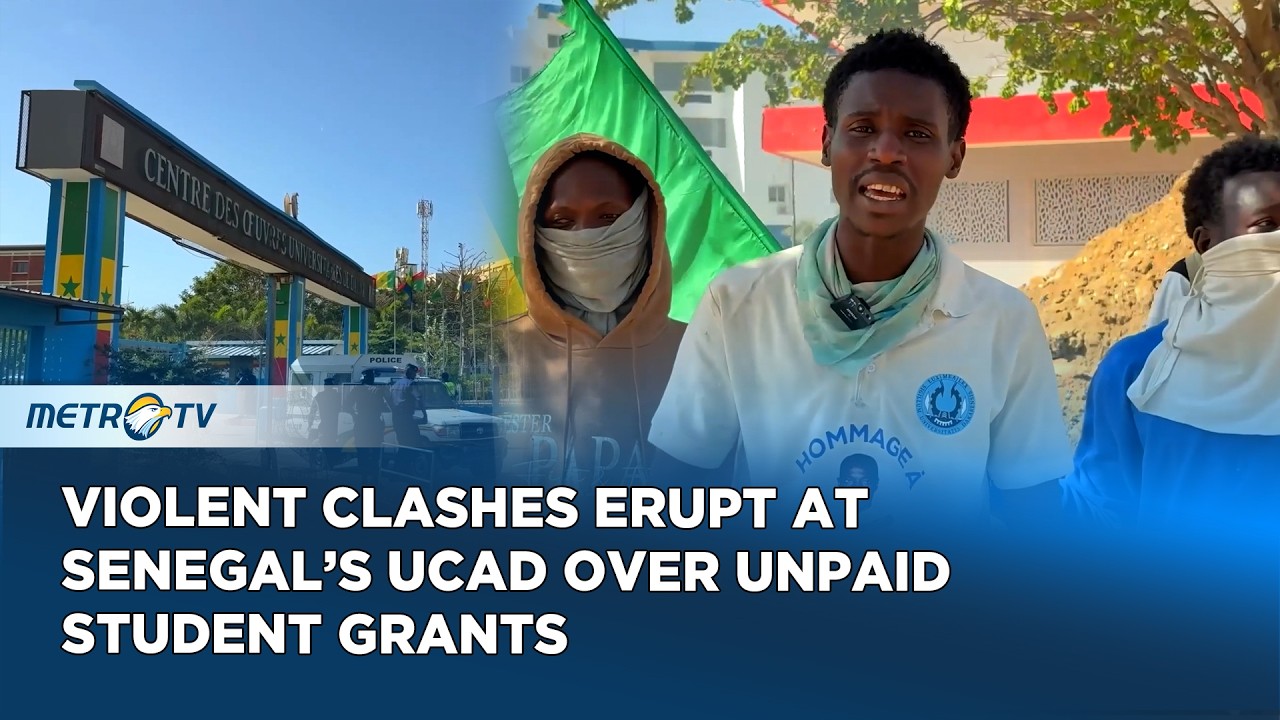 Tear Gas and Fires as Dakar University Protests Turn Violent