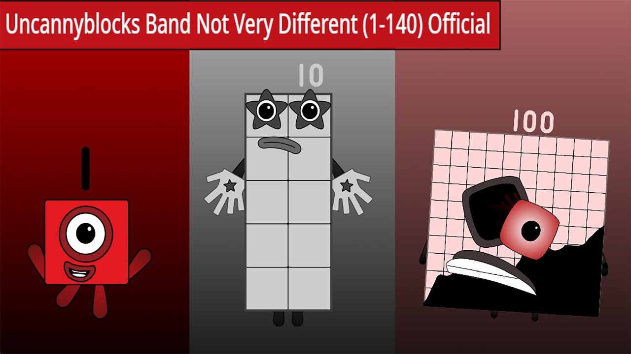 Looking For  Uncannyblocks Band Not Very Different (1-140) Official MV | Infinity Cool Sounds!