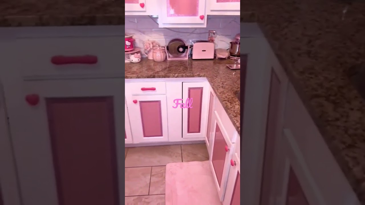 PINK KITCHEN!! FALL