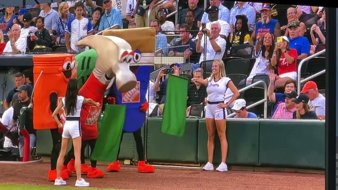 Atlanta Braves Home Depot Tool Race