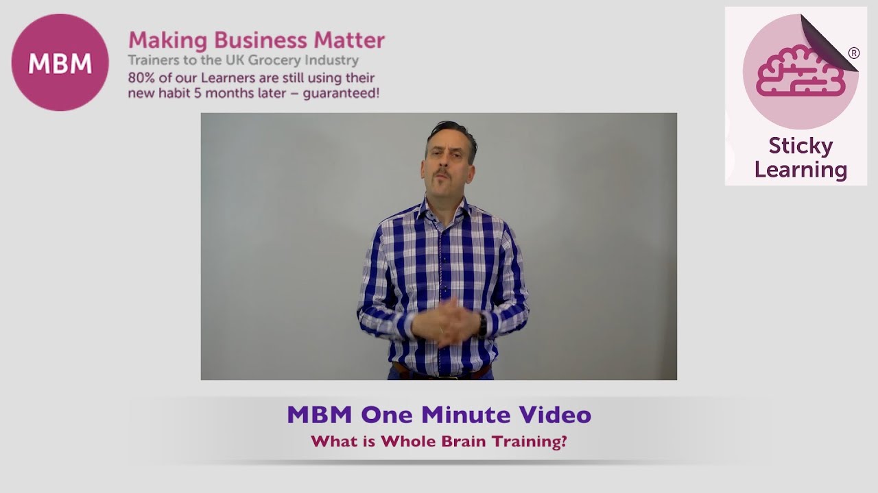 HBDI Советы - Что такое Всего тренировки мозга? - МВМ Одна минута видео