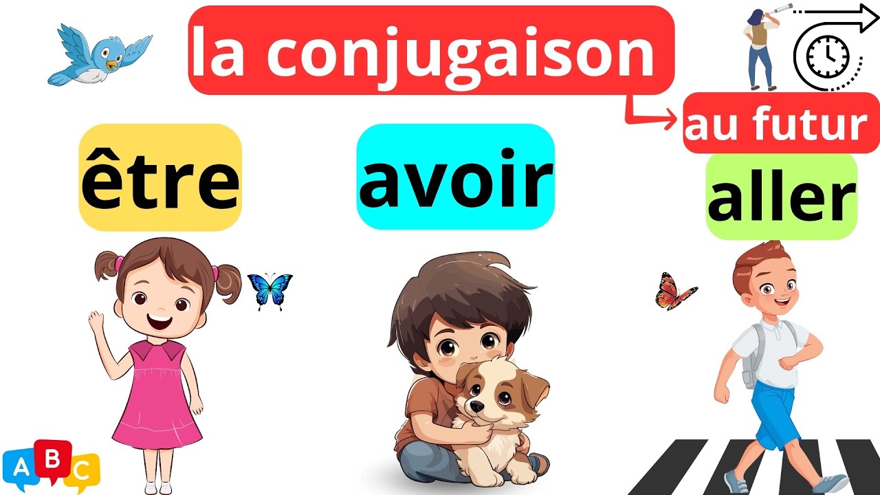 la conjugaison: être, avoir et aller au futur