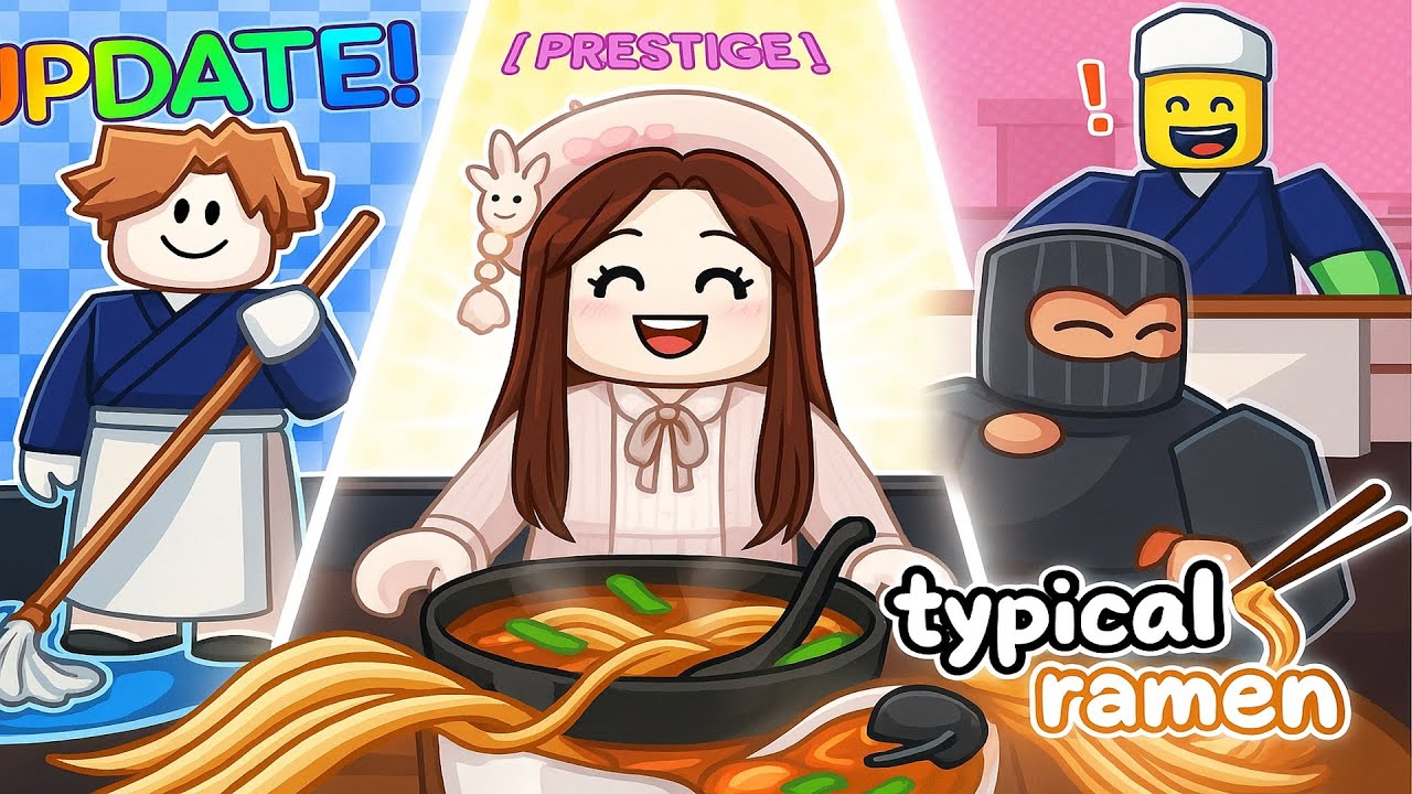 Типичный рамен / Typical ramen 🍥🍜Roblox на русском.