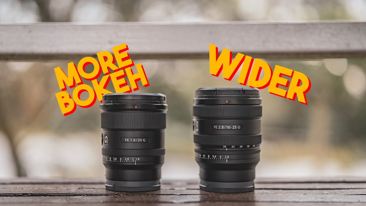 Sony 20mm f1.8 против 16-25mm f2.8 | Какой объектив лучше для путешествий?