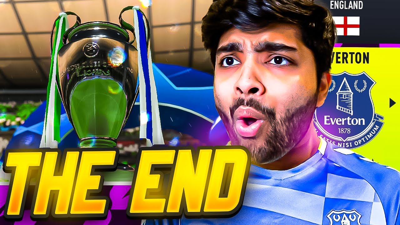 THE END OF EVERTON CAREER MODE...🤯