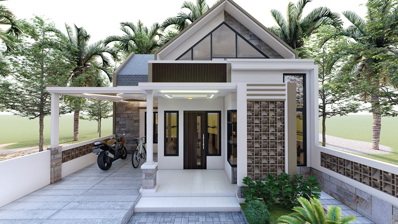 3 BEDROOM | Luxury Small House Design - How to Small House Be Maximal Design, (Small House 8x10 M )