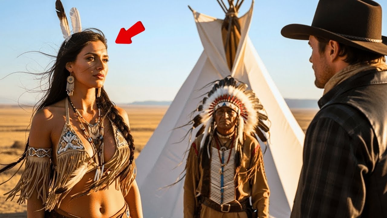 « Tu as sauvé mon ranch, je te dois maintenant plus que de l’or », dit le cow-boy à la jeune fille