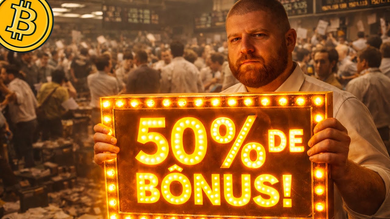 BITCOIN ACABANDO + 50% de BÔNUS para OPERAR FUTUROS! #BITCOIN #LBANK