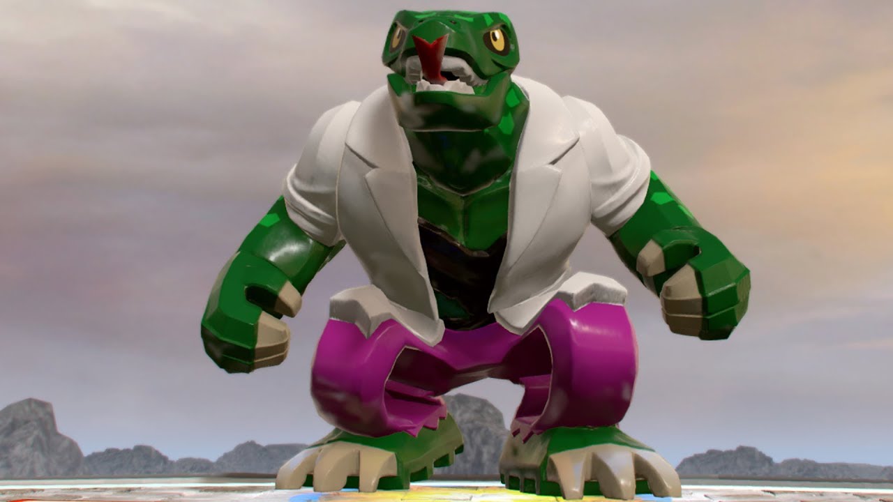 LEGO Marvel Super Heroes 2 - Lizard - Open World Free Roam Gameplay (PC HD) [1080p60FPS]