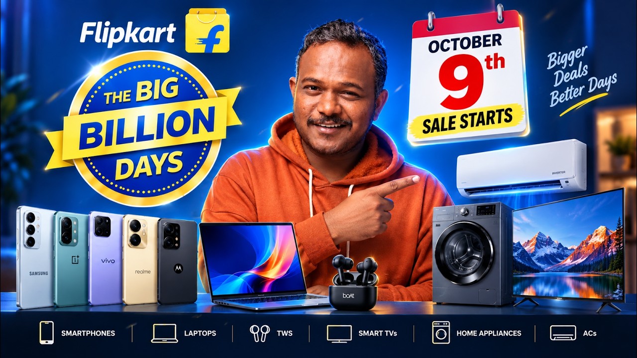 Flipkart Big Billion Days 2026 🔥 Sale Date, Early Access, Smartphone Deals & Bank Offers