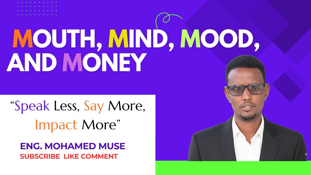 HOW TO CONTROL YOUR MOUTH, MIND, MOOD, AND MONEY
