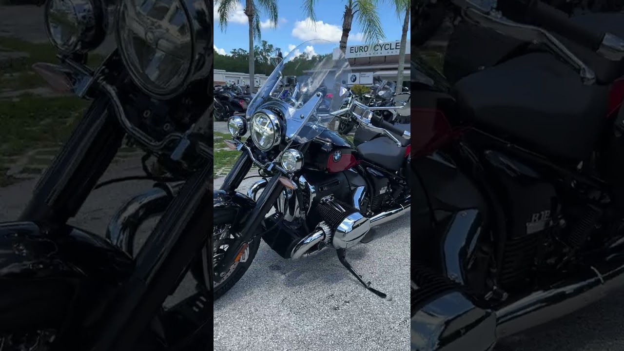 2024 BMW R 18 Classic in Black Storm Vintage Metallic Walkaround at Tampa Bay Motos, Tampa Florida