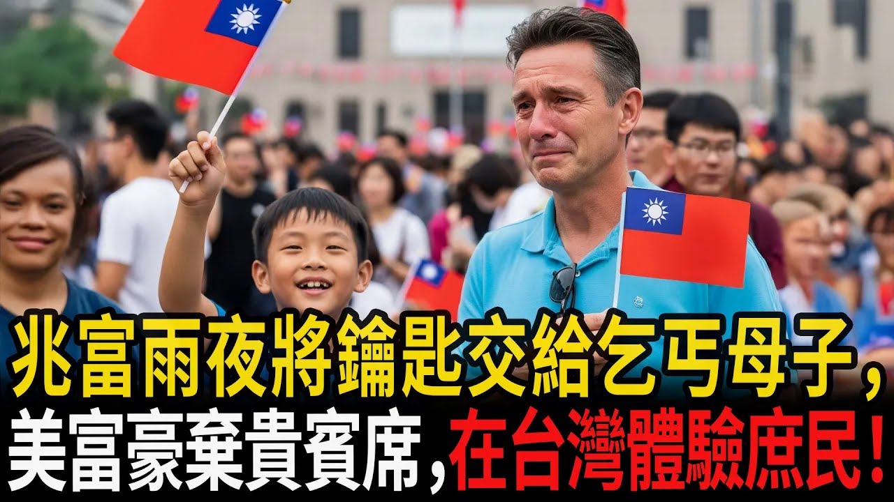 美國富豪放棄貴賓席體驗在台灣做普通人！之後他竟因為一面小國旗而徹底崩潰！#感人故事 #老年故事 #口述故事 #人生故事 #幸福故事