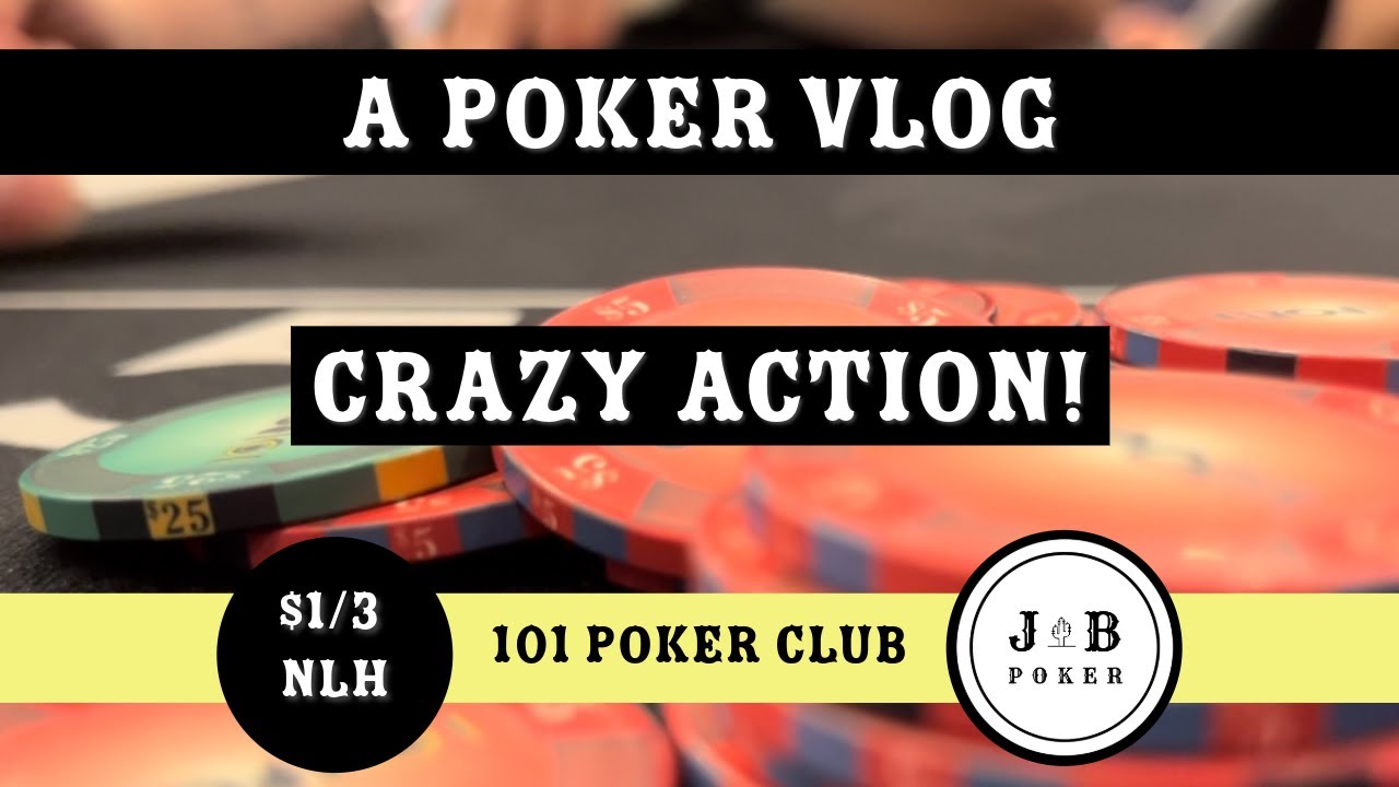 Poker Vlog #10: Crazy night at 101 Poker Club