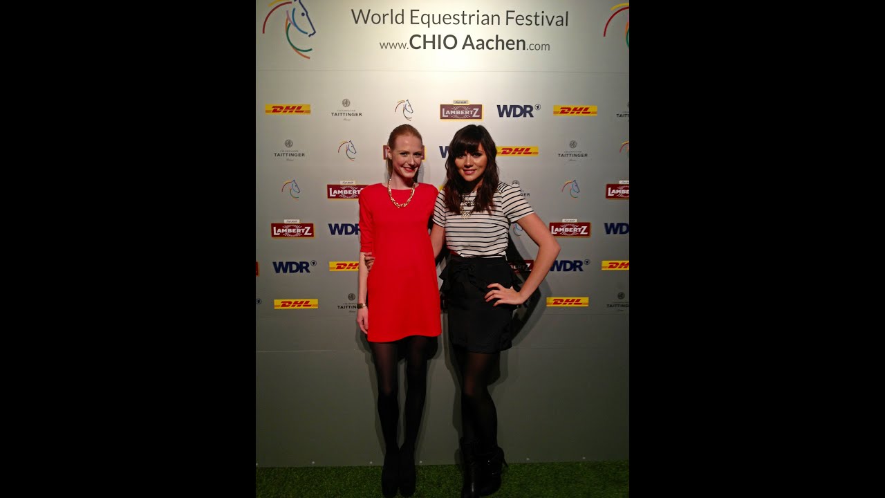 Follow me around! :)) CHIO Event, das rote Kleid, Magersucht ...