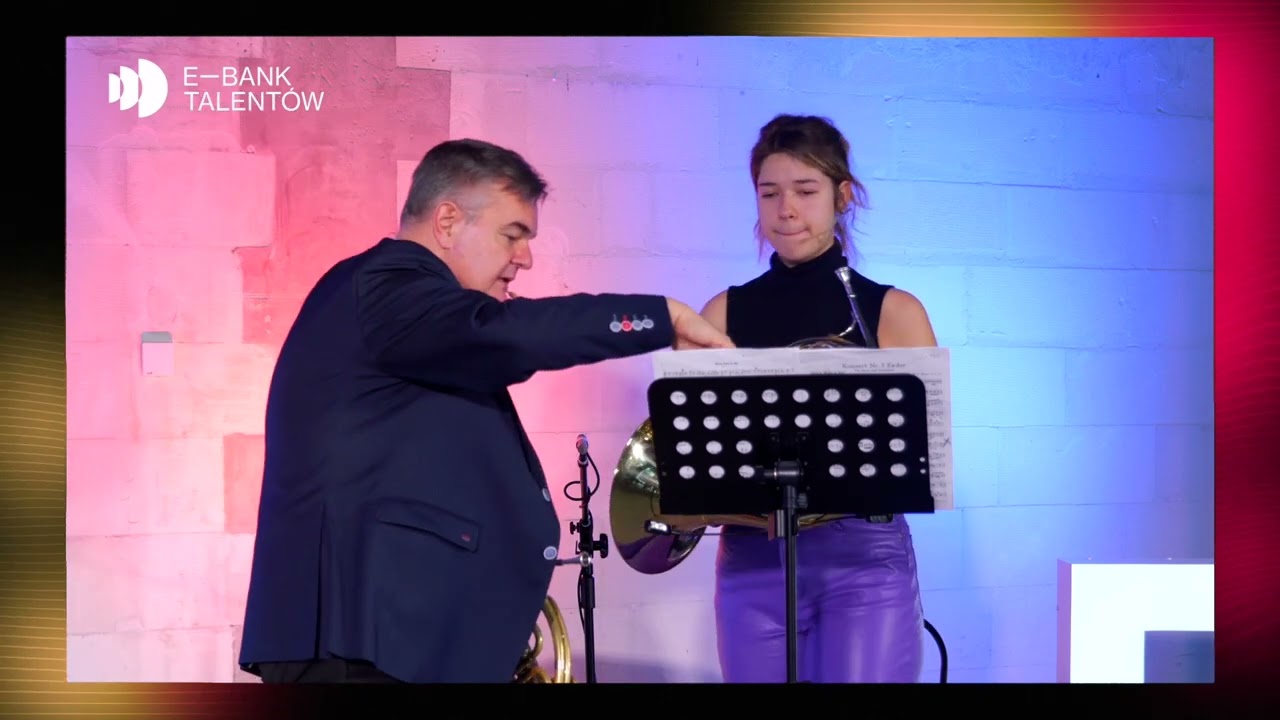 e-Bank Talent&oacute;w - prof. Tomasz Bińkowski - waltornia - Agata Sobkiewicz