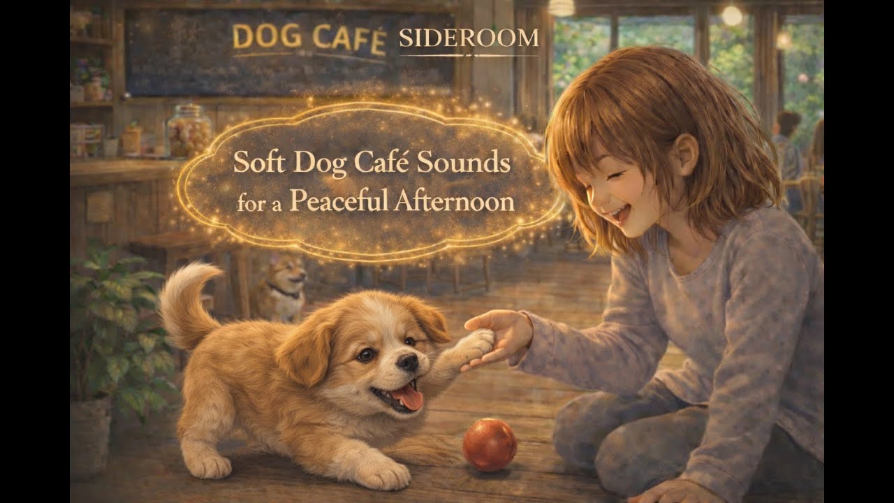 Dog Cafe BGM Playlist ☕🐶 | Calm LoFi Music for Dogs & Owners