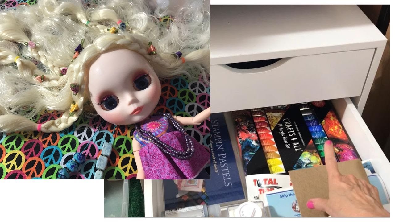 Organization Cabinet Blythe Doll Customizing Supplies