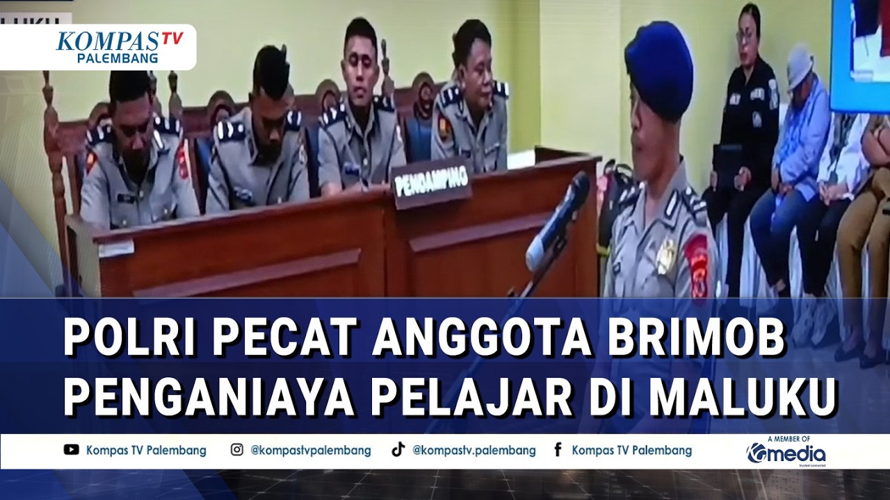 Sidang Etik Lebih 13 jam, Anggota Brimob Peng*n*aya Pelajar di Maluku Dipecat Tidak Hormat