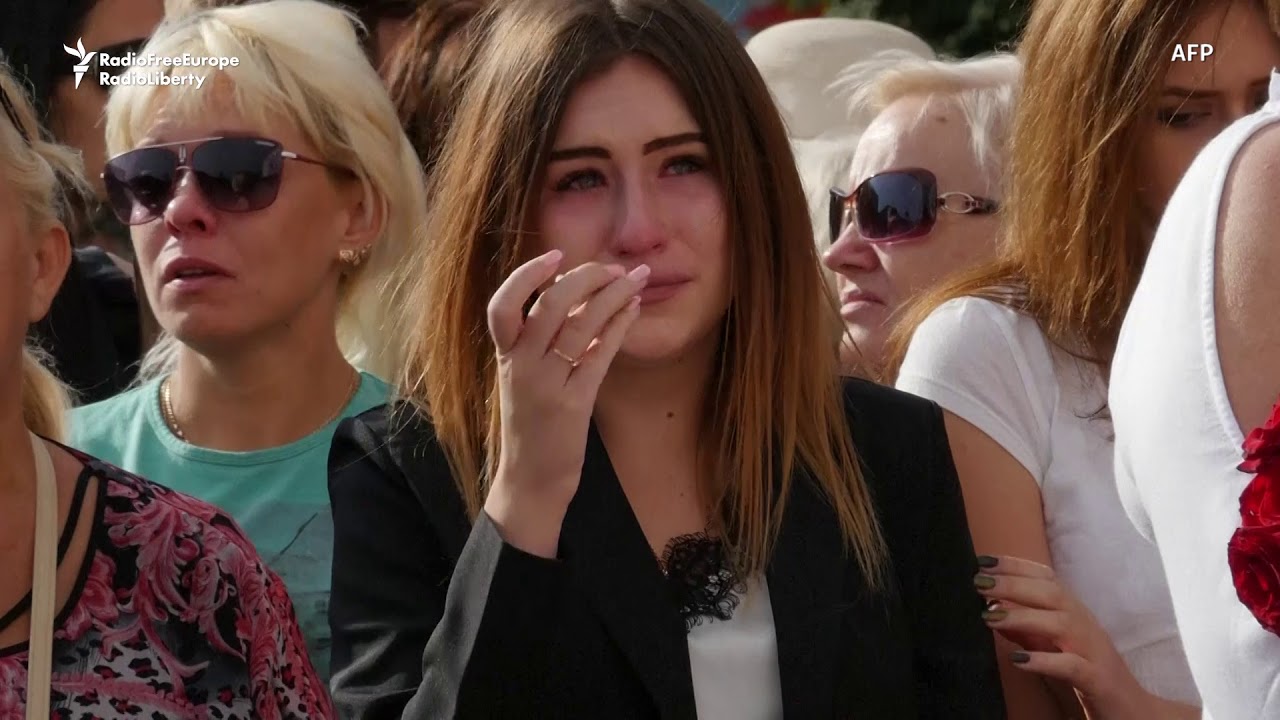 Slain Separatist Leader Mourned In Donetsk