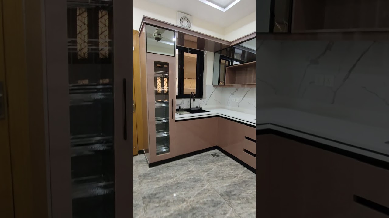 Most Beautiful Modular Kitchen 2025 #interiordesign #modularkitchen #LuxuryKitchen #livingkitchen