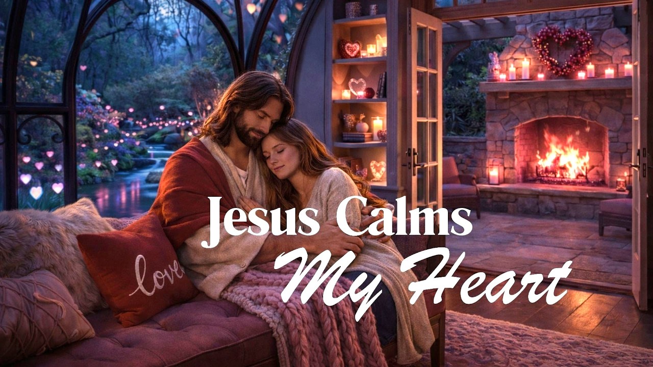 Jesus Calms My Heart | Relaxing Music for Sleep, Focus and Stress Relief