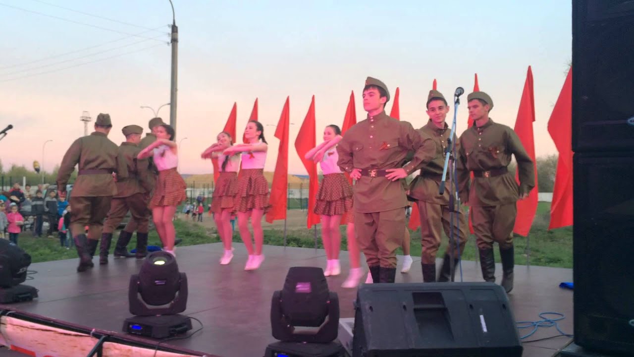 9 Мая Танец посвященный войне