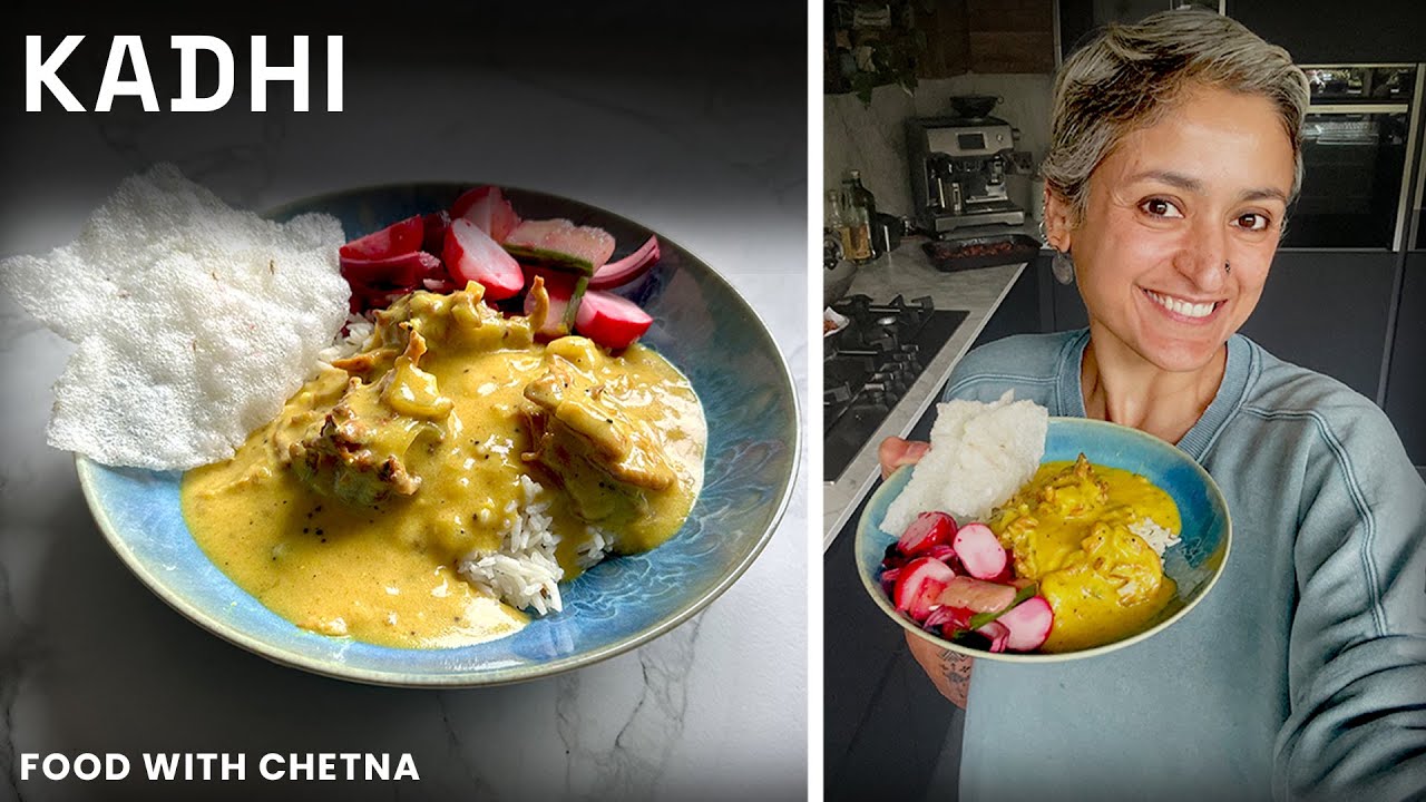 PAKORA KADHI recipe - my home style comfort food!