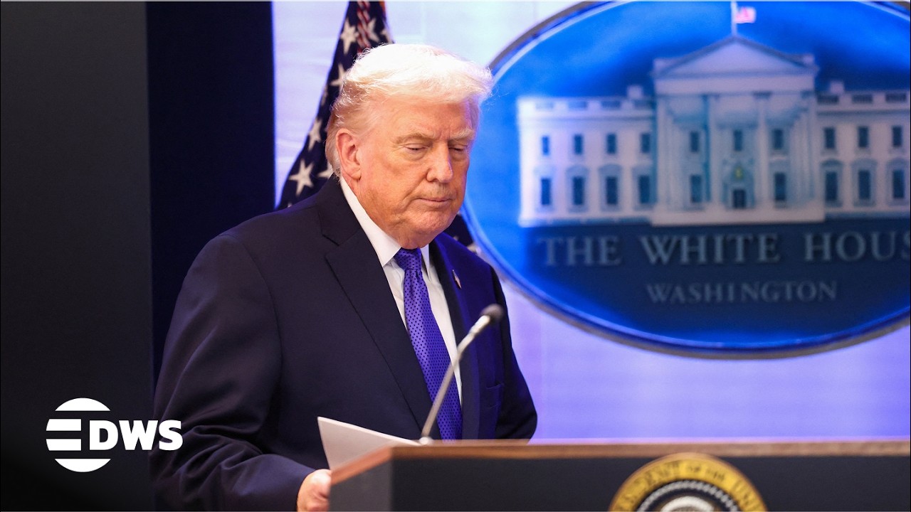 U.S. President Trump Holds Urgent Press Conference Following Supreme Court Tariff Decision | AC15