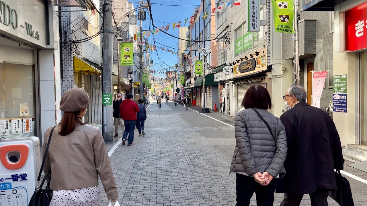 [JAPAN/TOKYO]Higashi-Jujo walking scenery
