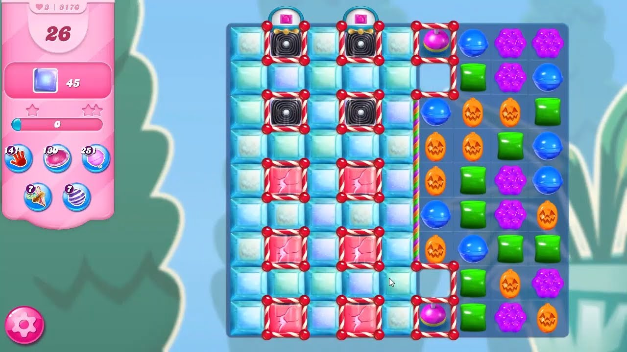 Candy Crush Saga Level 8170 NO BOOSTERS