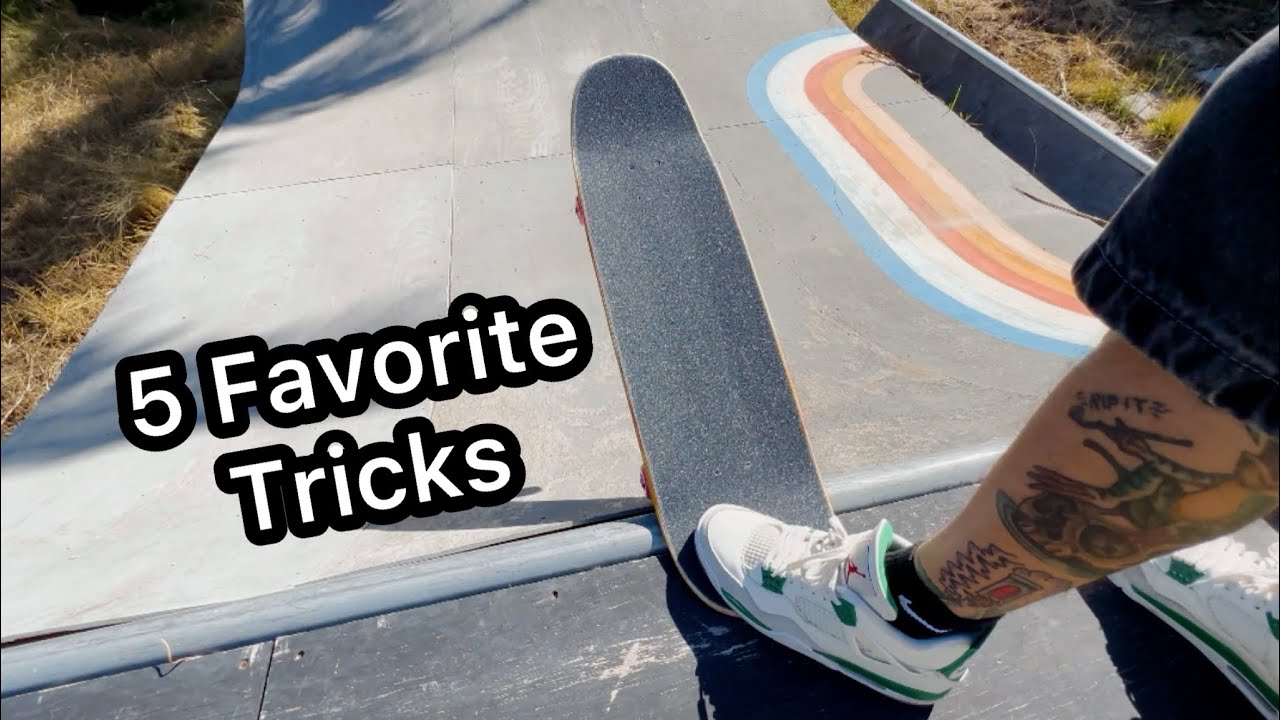 5 Favorite Mini Ramp Tricks