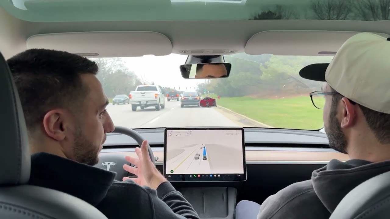 Tesla Full-Self Driving 12.3.3 | 2021 Tesla Model 3 FSD